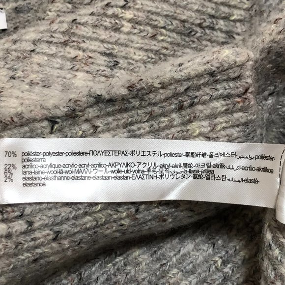 Zara Gray Women's Sweater Cardigan - Picture 7 of 7